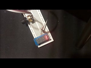 Arduino TM1637 4-Digit Display with Potentiometer Tutorial