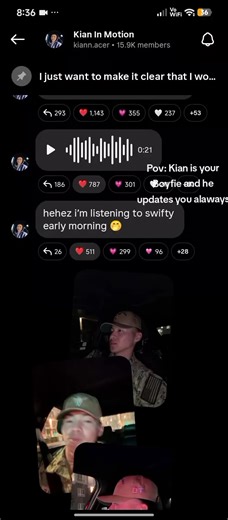 Go to his broadcast channel in Ig! Kian in motion 'yung name. @kiann.acer thank you sa update lovee #coconut🥥 #kianacer #fyppppppppppppppppppppppp