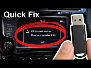 How To Fix USB Not Playing Music in Car | USB Not Working Issue