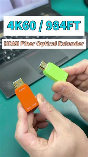 4K60 HDMI Over Fiber Extender 984FT/300M