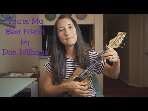 Easy Beginner Ukulele Tutorial - You're My Best Friend by Don Williams