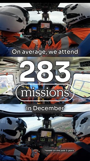 December never slows down for Your Local Air Ambulance WNDLR. While many of us are wrapped up in festive plans, our YLAA crews are on standby 24/7, responding to emergencies across our local communities. In December, our critical care teams were called to people experiencing some of the worst days of their lives, from serious road traffic collisions, medical emergencies, and lifethreatening incidents where every second mattered. From dark winter nights to icy mornings, our pilots, paramedics, an