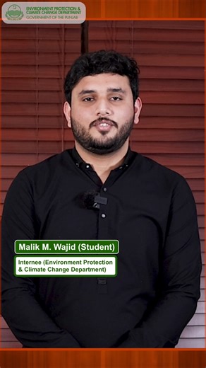 Intern from Environment Protection & Climate Change Department shared his internship experiences.