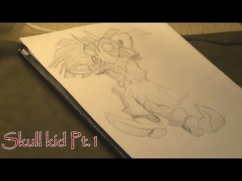 How to draw Skull Kid (Legend of Zelda)