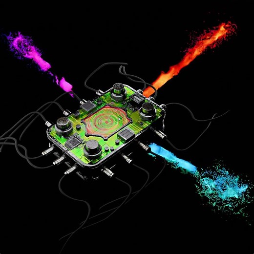 New Visualiser Sneak Peek - Particle Energy Flow - Holomorphic Display - Scion Matrix Intergalactic