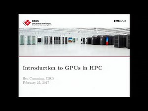 20170227_1015_cscs_Introduction_to_GPUs_in_HPC
