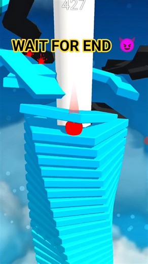 ​I Reached Level 1250 in Stack Ball! 😱 How Is This Possible? 🔥🚀#gaming #stackball #shorts