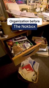 1.2K views | Before and after Nokbox organization. Order your Nokbox today: www.Nokbox.com #beforeandafter #organization #estateplanning #motivation #Nokbox #HomeOrganization #Declutter #SpaceSaver | Nokbox: Organizing for your Next of Kin | Facebook