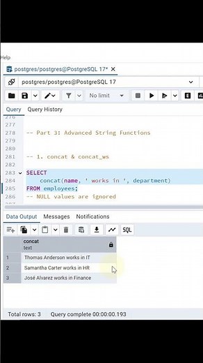 Combine Strings Smartly with concat() 🚀