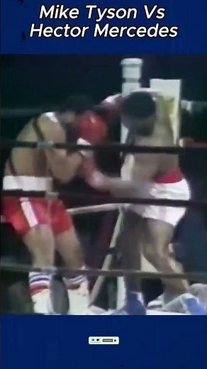 The Night a Legend Was Born: Mike Tyson’s Brutal 1st Pro Fight vs. Hector Mercedes