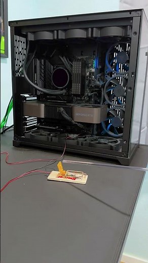 Starting PC with mouse trap