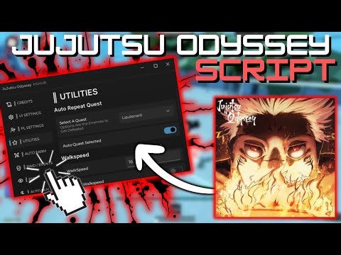 *NEW* Jujutsu Odyssey Script (PASTEBIN 2025) ( AUTO FARM ,AUTO KILL AURA ,ITEM ESP , TELEPORT )