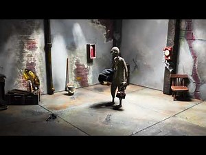 Using a Gobo light modifier to create dramatic lighting on your set