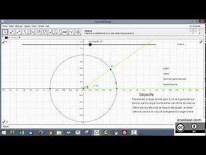 Angles orientés et cercle trigonométrique : vidéo 1