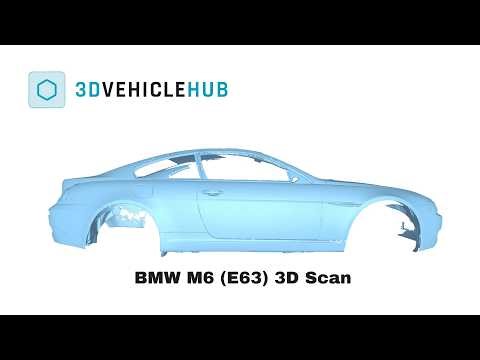 BMW M6 (E63) 3D Scan