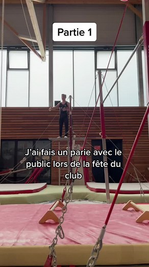 Tout pour le show 😂 #gymnaste #gymnastique #showtime #barrefixe