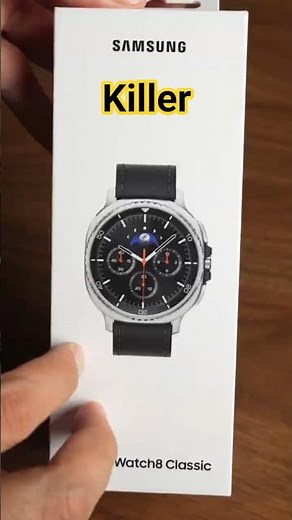 Samsung Galaxy Watch 8 Classic Unboxing and Hands On / Samsung Smartwatch #watch8