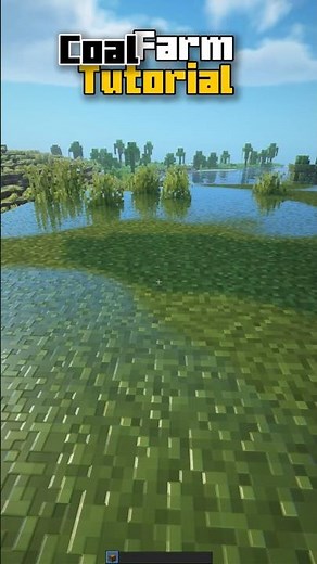 Minecraft Coal Farm Tutorial #minecraft #shorts
