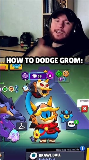How to Beat Grom Every Time #brawlstars #tutorial