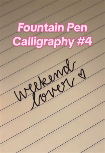 pt. 4 | ☺️☺️ #purplerain #fountainpen #cursivewriting #calligraphy #handwriting