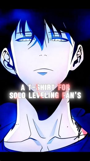 T-shirt for SOLO LEVELING fan's | ₹201/- #fashion #tshirt #sololeveling