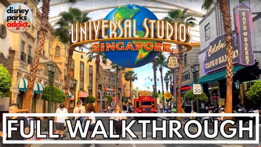 Universal Studios Singapore WALKTHROUGH - Summer