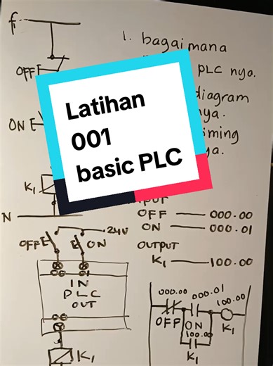 Day-01-belajar PLC, ladder diagram dan timming chart