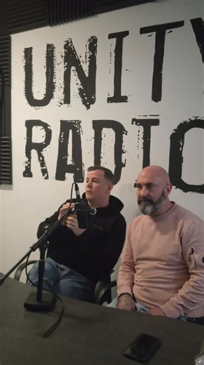 Couple of little clips from today's live interview on Unity Radio! What an experience! 😎💙 | Greg Egan