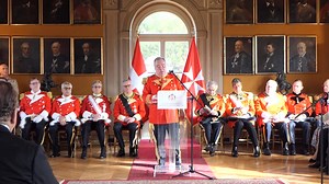 Some images of the Grand Master's audience with the Diplomatic Corps accredited to the Sovereign #OrderofMalta. A moment of reflection on the Order's ongoing mission of peace and humanitarian work around the world. https://www.youtube.com/watch?v=mLh9GDVkxNE | Order of Malta