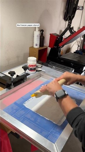 Batching Custom Squad Tees 👚 Screen Printing + Freezer Paper Stencils