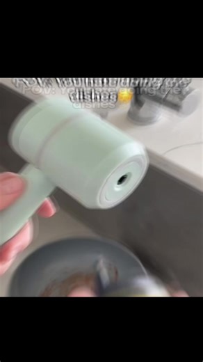 Transform Dishwashing with the Electric Cleaning Brush!