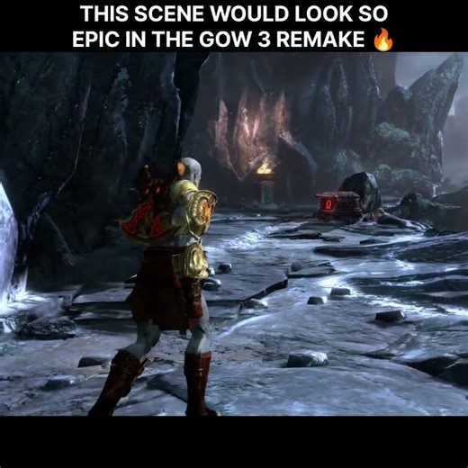This scene would look so Epic in the GOW 3 Remake 🔥 | #shorts
