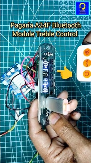 Pagaria A24F Bluetooth Panel Treble Control | Pagaria | A24F | Bluetooth Module | Bluetooth Panel