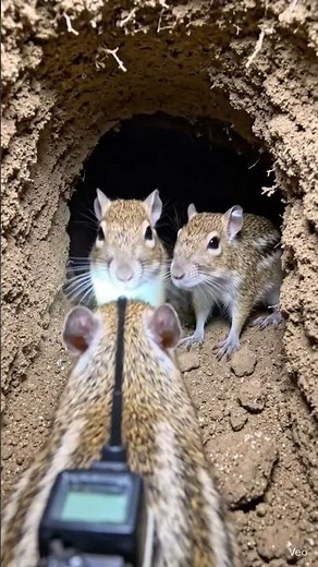 POV: Inside a Jerboa Colony — Real Micro-Camera Exploration of Subterranean Life #timelapse