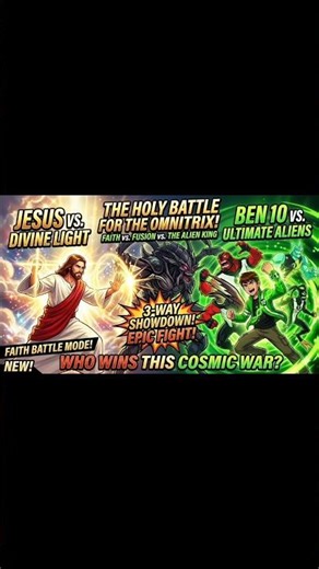 Animation jesus and ben 10 #new #youtube #feed #shortsfeed