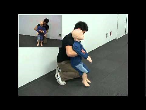 腹部突き上げ法（小児）