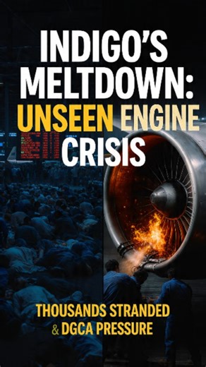 luckie sha ✶ on Instagram: "Why is Your IndiGo Flight Delayed? The Full Breakdown of India's Latest Airline Crisis. 🚨 For months, thousands of travelers have been stranded, facing hours-long delays, abrupt cancellations, and utter chaos at major airports across India. This isn't just a weather issue or a simple operational hiccup—it's a massive crisis driven by a fundamental technical failure that has grounded a huge portion of IndiGo's fleet. [The Core Problem - Technical Details] The core of 