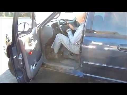 Getting in and out of truck without a step up running board