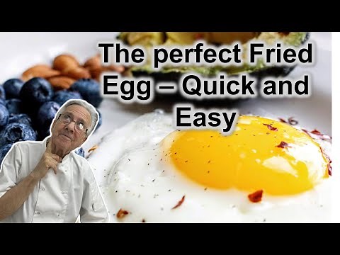 The Perfect Fried Egg - Quick and Easy | The Crazy Chef