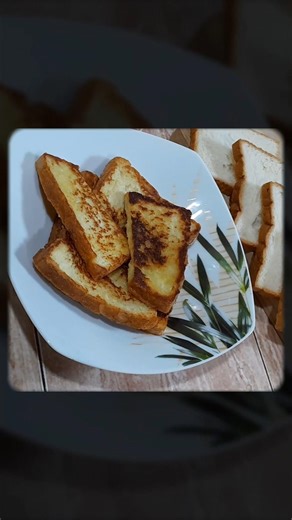 Simple French Bread🍞 Toast You'll Love! ❤️😋 #food #cook #shorts #bread