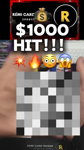 🔥🤯 WHAT A CRAZY HIT!!! 🤯🔥 Can you believe this pull?! 😱💎 #CrazyHit #CardBreak #InsanePull #HobbyHeat #CollectorLife #WowMoment #SportsCards | Rémi Card Trader - English