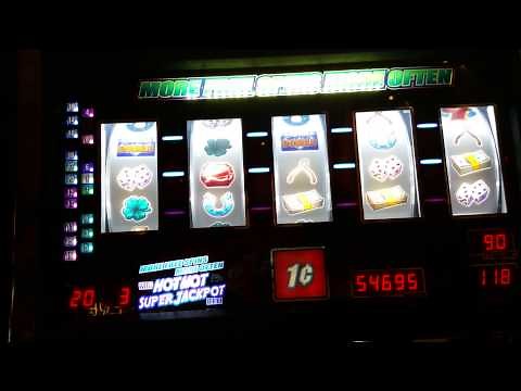 Stroke of Luck slot machine at Mount Airy casino