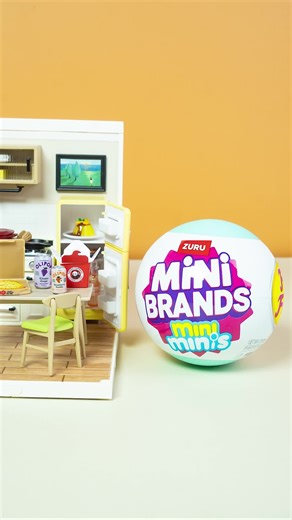 Mini Brands Official | Watch as our Mini Brands Fill the Fridge Mini Mini's range brings tiny culinary joy 🌟 #MiniBrands | Instagram