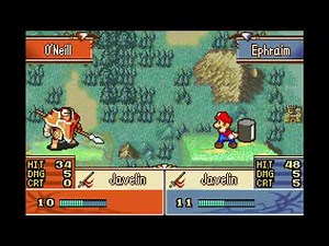 Fire Emblem Battle Animation: Mario from Mario and Luigi Superstar Saga