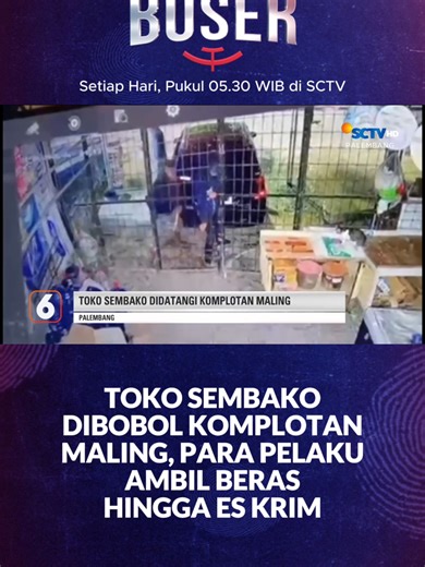 Kejahatan Pencurian Sembako di Palembang