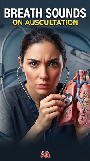 🫁 Breath Sounds You Should Know During Auscultation.