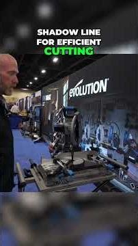 EVOMAX Saw: Cut Metal Like a Pro! Mitering Chop Saw Demo! #shorts