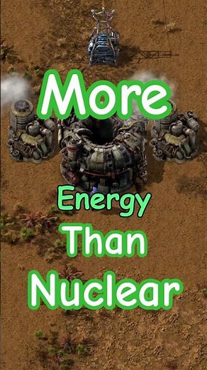 POWER Source STRONGER Than NUCLEAR !!!!! #factorio #factoriospaceage