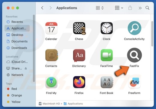 FastFix Adware (Mac)
