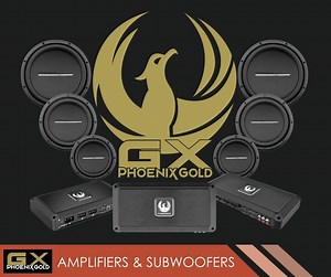Engineered for heartpounding sound, Phoenix Gold’s NEW GX series is equipped with the advanced features and power you can expect from PG. Available in 6-channel, 4-channel, and monoblock models, the GX amplifiers add tremendous power to your car's audio system. Pair with GX 12" or 10" subwoofers, and you'll create an unbeatable combination of sound quality and dynamic performance. For more information on GX visit https://bit.ly/3eKGQKn or click here https://bit.ly/38bsnGh to find a Phoenix Gold 